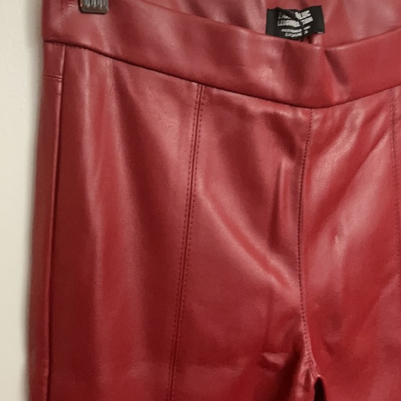 NWOT Zara Leatherlook Leggings - Picture 2 of 3